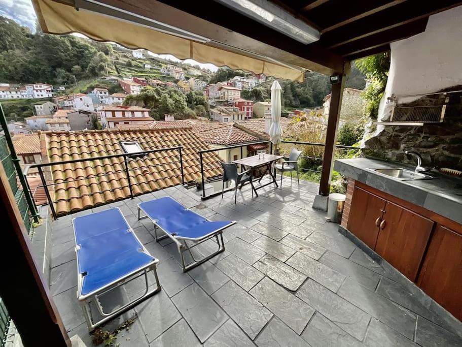 La Terraza De Cudillero Lägenhet Exteriör bild