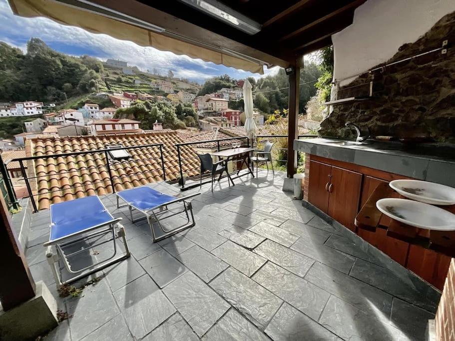 La Terraza De Cudillero Lägenhet Exteriör bild